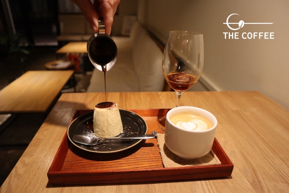 12/9(Mon)THE COFFEE NIGHT LAB.はエスプレッソコースとプリンを合わせました。
