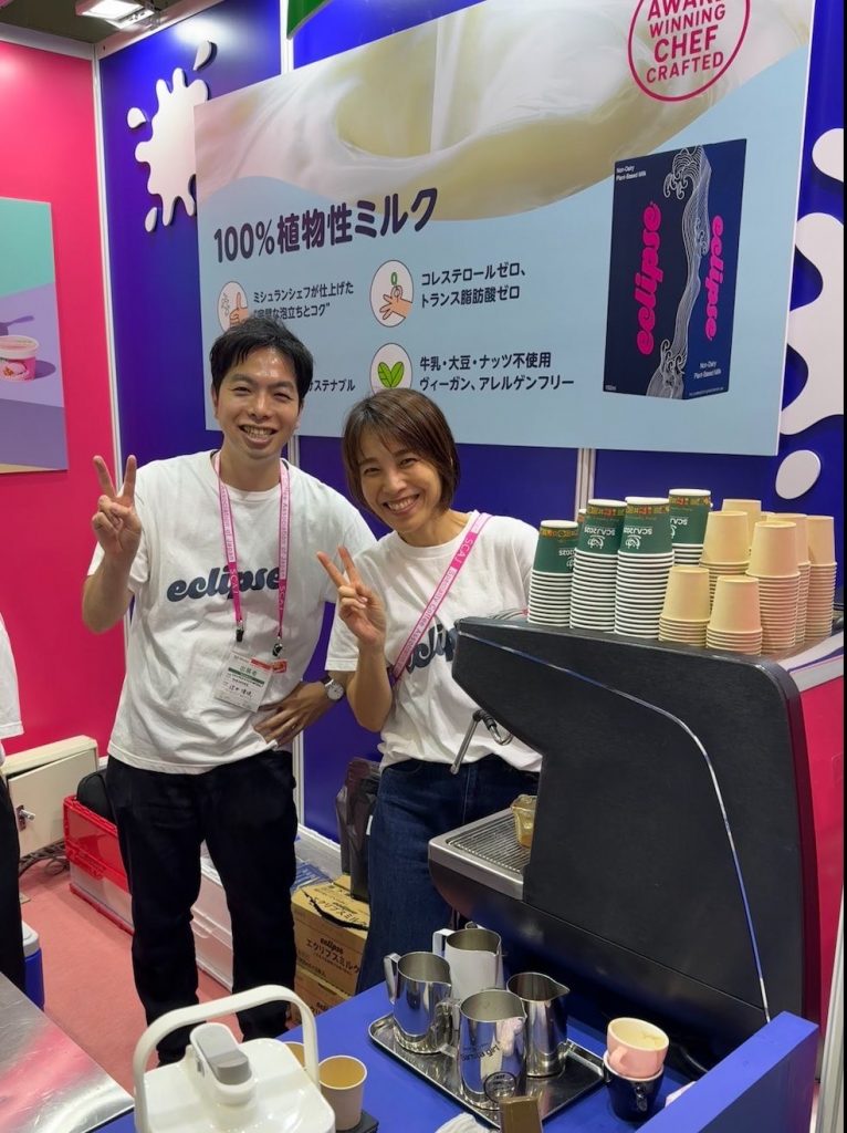 素材の魅力を引き立てる"エクリプスミルク"を紹介するため、 SCAJにPRバリスタとして参加いたしました