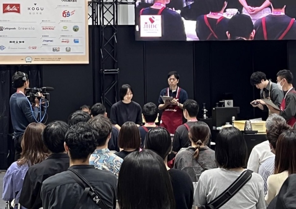 ハンドドリップチャンピオンシップジャッジシーン