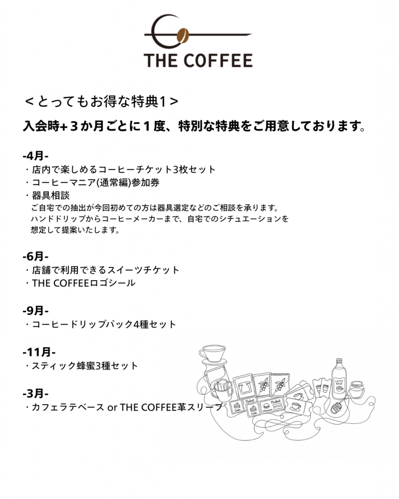 コーヒー豆定期便